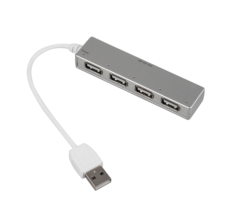 H246 USB 2.0 4 Ports Hub with Switch